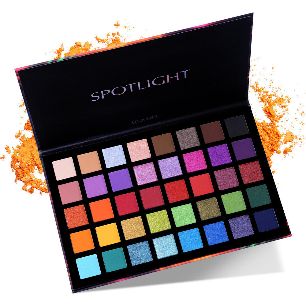 40 color Spotlight eye shadow plate 40 color Spotlight eye shadow plate